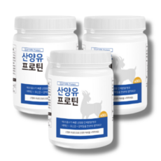 바른맛켓 산양유 단백질 분말 프로틴 쉐이크 파우더, 3개, 400g