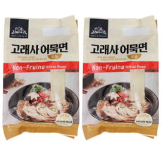 고래사 어묵면 우동 650g * 2봉지 / 튀기지않은 어묵면 / 아이스박스 꼼꼼포장 / 트레이더스 추천템, 2개