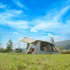폴라리스 레오 알파 리빙쉘텐트 웜그레이 블랙코팅 루프