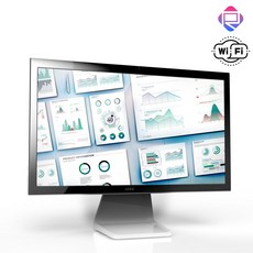 5G 와이파이탑재 올인원PC ATEC i5 8G 256G 윈도우10 일체형 사무용 가정용 학생용, 일체형PC, WIN10 Pro, 256GB, 8GB, 화이트