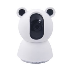 샤오미 CCTV 2K 360도 C300 호환 Mijia Mihome 실리콘 케이스 홈캠 펫캠 씨씨티비 보호, 화이트, 1개