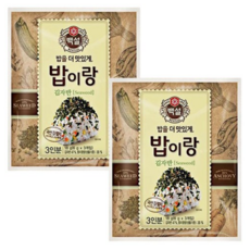 백설 밥이랑 김자반, 18g, 2개