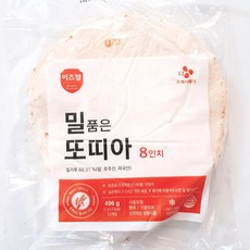 CJ 이츠웰 밀품은 또띠아 8인치 12장 496g, 3개
