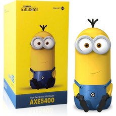 가정용 Davolink Minions Bob WiFi 6 라우터 - Magic Secure Travel Router Gaming - ringax