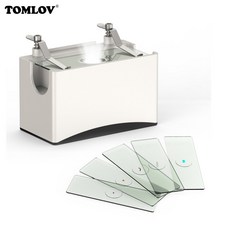 TOMLOV 범용 경 Buttom 광원 전송 LED 조명 스테이지 USB 경용 디지털 경 슬라이드 5