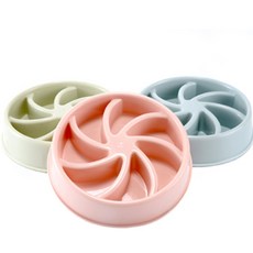 강아지 급체방지 중형견 체중조절식기 비만방지 다이어트, 1개