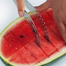 수박칼 슬라이서 깍둑썰기 수박 자르기 화채칼 메론