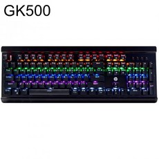 GK500레이저 광축 무접점 스위치 유선키보드 청축블랙
