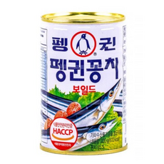 펭귄 꽁치보일드 통조림, 13개, 400g