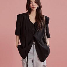 딘트 J2300 스트랩 자켓 블랙