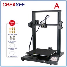 목업제작 3D프린터 CREASEE PLA Fdm 알루미늄 프레임 3D 프린터 대형 Diy 키트 300x300x400 3.5인치 터치 스크린 3D 인쇄 이력서 정전, 협력사, CS30 A 세트