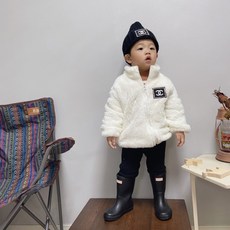 쥬아쥬아 유아동 [보보] 샤샤 보아 플리스 잠바