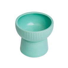 피카부 피카볼 반려동물 도자기 밥그릇, 그린, 1개