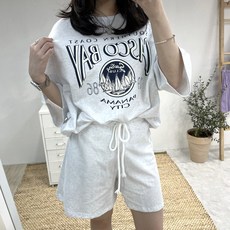 여성반바지셋업