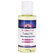 헤리티지스토어 더 팔마 크리스티 캐스터 오일 콜드-프레스드 헥산-프리, 1개, 59ml
