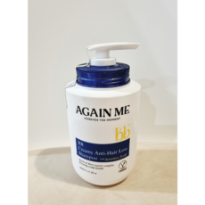 어게인미 AGAIN ME 비오틴 맥주효모 샴푸 바이오틴 탈모샴푸 약산성, 1개, 400ml