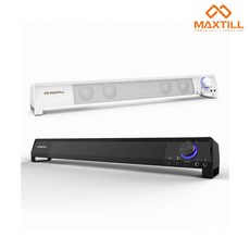 MAXTILL SB-100 PC 사운드바 (블랙 USB 전원), 블랙, 맥스틸 SB-100 사운드바 USB전원 블랙