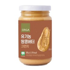 올가홀푸드 유기농 땅콩버터 크런치