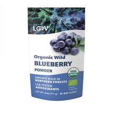 LOOV wild blueberry powder 루브 무설탕 와일드 블루베리 파우더 171g