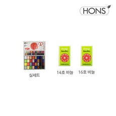 혼스 가정용 멀티재봉틀 한땀한땀 비비드 HSSM-3500, 3종세트(1201 제품 호환가능)