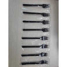 일회용포크(ps), 블랙, 1500개, 1개