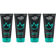 King of Shaves 킹오브쉐이브 알파겔 섀이브 젤 안티 박테리얼 175ml x4팩