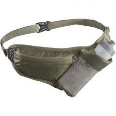 1476354 살로몬 러닝 파우치 웨이스트 백 ACTIVE BELT 액티브 벨트 LC1754700 NS BLACK, DUSKY GREEN/EBONY, 1개