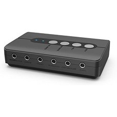 해외1431434 V.TOP 7.1 USB 오디오 어댑터 외장 사운드카드 for PC with 3.5mm 마이크 and 2.1 SPDIF 디지, One Color_One Size, 상세 설명 참조0, 상세 설명 참조0