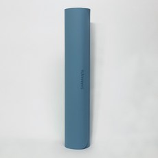 [샤만타] 요가매트 TPE 두꺼운 안미끄러지는 냄새없는 홈트매트 필라테스매트 운동매트, 아이리스 블루 8mm (와이드), 1개