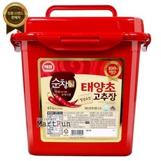 사조해표 해표 순창궁 태양초 고추장 6.5kg 발효숙성