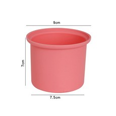 워머 내열성 교체 실리콘 볼 제모 논스틱 팬 1, Pink, 1개