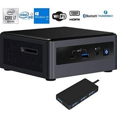 Intel NUC NUC10I7FNH Home and Business Desktop Black (Intel i7-10710U, 상세내용참조, 상세내용참조, 상세내용참조
