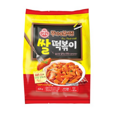오뚜기 뚜기네분식집 쌀떡볶이, 426g, 5개