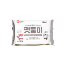 펫모닝 펫둥이 올바디 펫티슈 TS-721 30매, 230g, 40팩