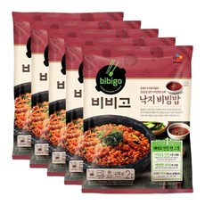 CJ제일제당 [T] 비비고 낙지 비빔밥 410g X5개, 단품