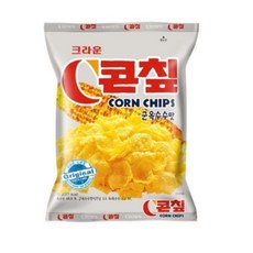 크라운 콘칩 초당옥수수맛 70g, 20개