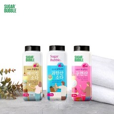 기타 슈가버블 베이킹소다 500g + 과탄산소다 구연산 세트 / 용기형 청소, 상세페이지 참조