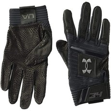 [미국] 571565 Under Armour Men's Harper Pro Batting Gloves, Black 001 /Graphite
