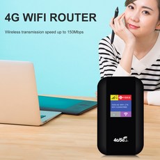 Sim 카드 슬롯이 있는 휴대용 4G WiFi 라우터 150Mbps 2100mAh MiFi 모뎀 야외 여행용 넓은 범위 무선 광대역, 01 CHINA, 1개