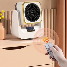 욕실온열기 욕실히터 욕실난방기 1500W 전기 휴대용 히터 팬 겨울 방 침실 원격 220V 핸드 워머 스토브 라, 02 Black-remote control_01 미국, Black-remote control