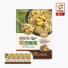 [아워홈] 바로 특전복죽 270g x 5팩, 단품, 단품