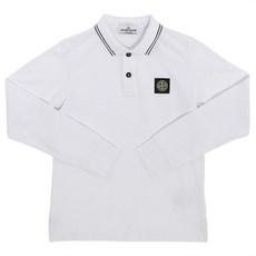 stoneisland 스톤아일랜드키즈 로고 패치 731620748 V1001 14A16A 키즈 폴로 긴팔티셔츠 성인착용가능
