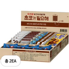 오리온 초코가 필요해 과자세트 1296g, 6종, 2세트