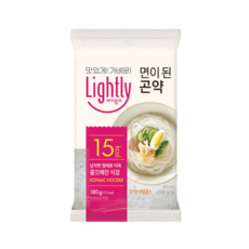 라이틀리 면이 된 곤약 180g x 10개 간편식 냉동식품 자취생 한끼대용 다이어터 식단조절 운동식단