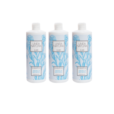 리나나투라 이드라탄테 아마씨 단백질 이태리 약산성 미용실 볼륨샴푸 500ml 3개