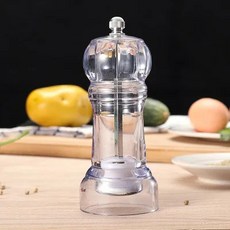 수동 아크릴 연마 갈이 갈기 후추 크룻 주방 도구, 1개