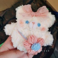 에어팟 프로 케이스뜨기 제작 커스텀 댕댕이 강아지 코바늘 인형뜨기 가방만들기, B.프로개