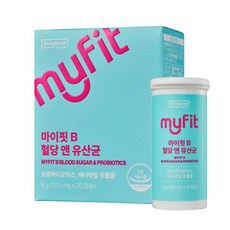 동국제약마이핏b혈당1박스
 동국제약 마이핏B 혈당 앤 유산균 1박스 30캡슐 혈당 앤 유산균 1박스 [N01] 30개 1개