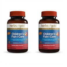 허브 오브 골드 칠드런 피시 아이 케어 츄어블 60정 2팩 herbs of gold Children's Fish-i Care 60 chewabl, 2개