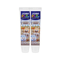 2080 키즈알파 치약 [소다버블향] 어린이, 2개